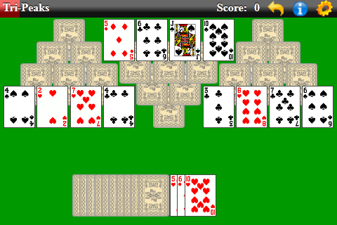 free online tri towers solitaire card games